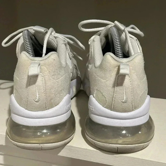 Nike Older Kids Air Max 270 React US 7Y  Trainers BQ0103 100 - Picture 7 of 9